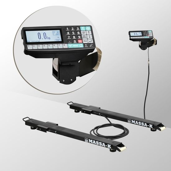 Весы стержневые МАССА-К 4D-B-12/1-1000-RP с печатью этикеток