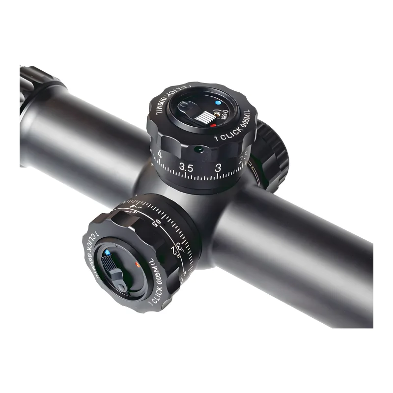 Прицел March-FX 5-40x56 Gen II FML-PDKI FFP, подсветка - крупный план барабанов