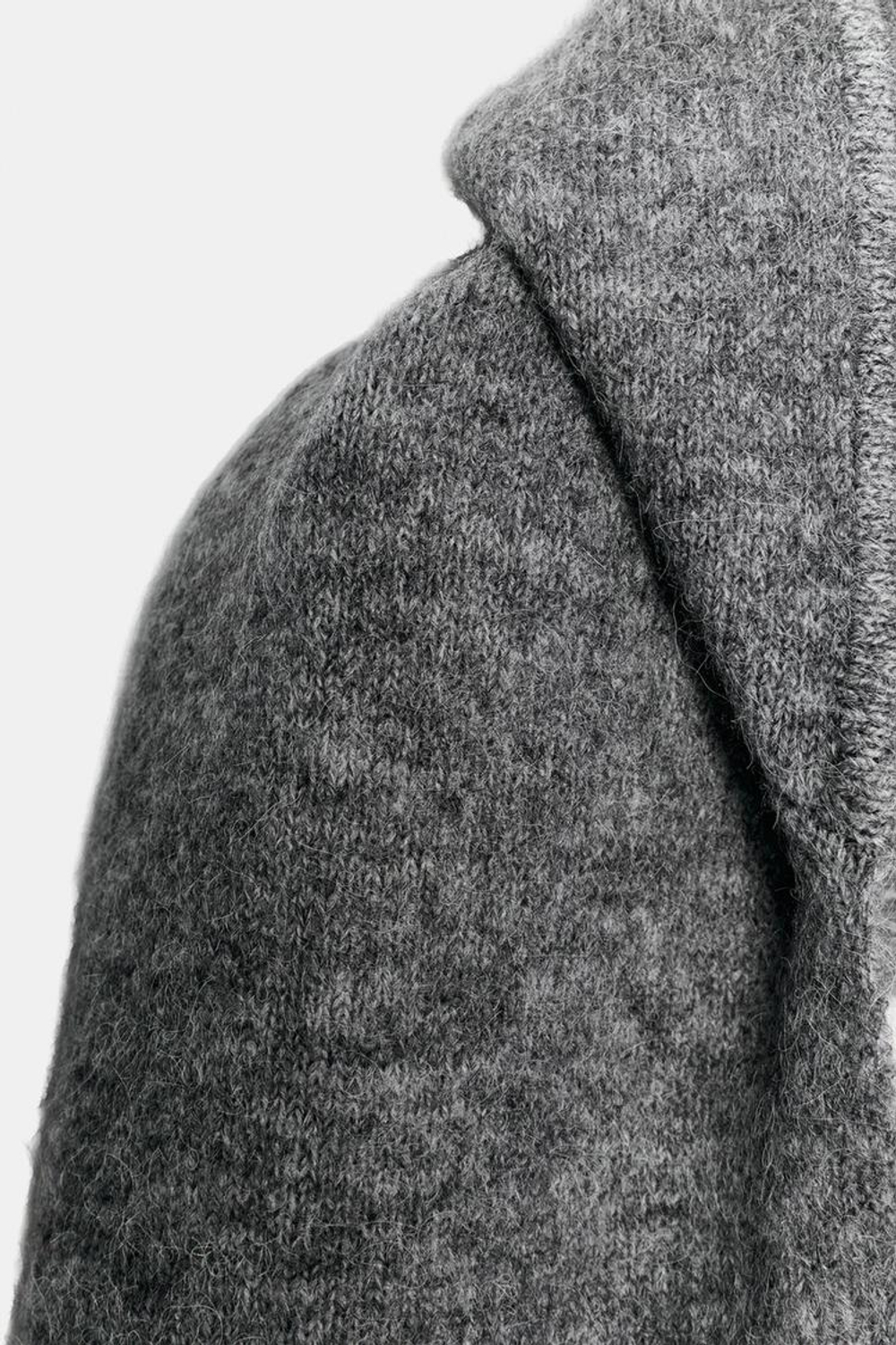 ZARA ШАРФ С КАПЮШОНОМ, СЕРЫЙ