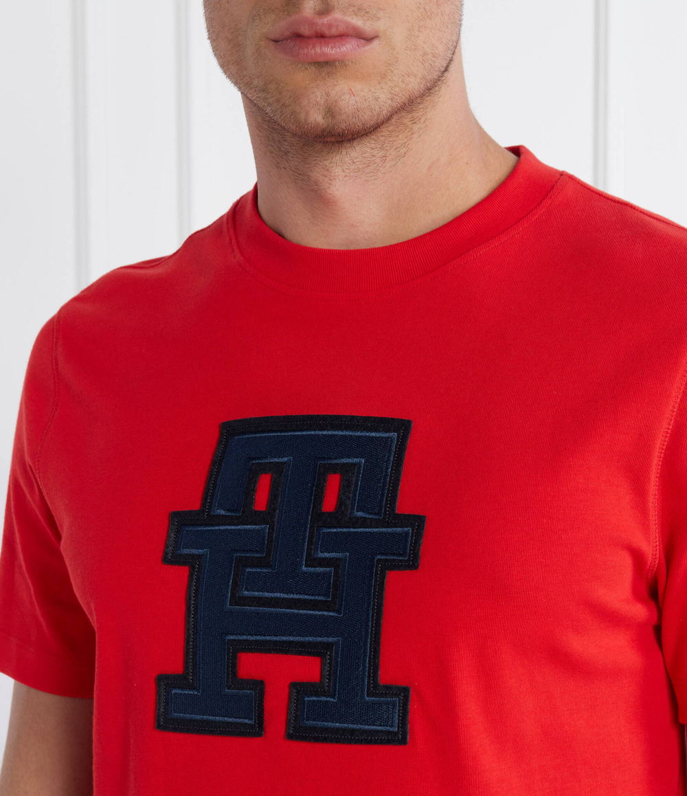 Футболка MONOGRAM APPLIQUE Tommy Hilfiger - красный(MW0MW32589)