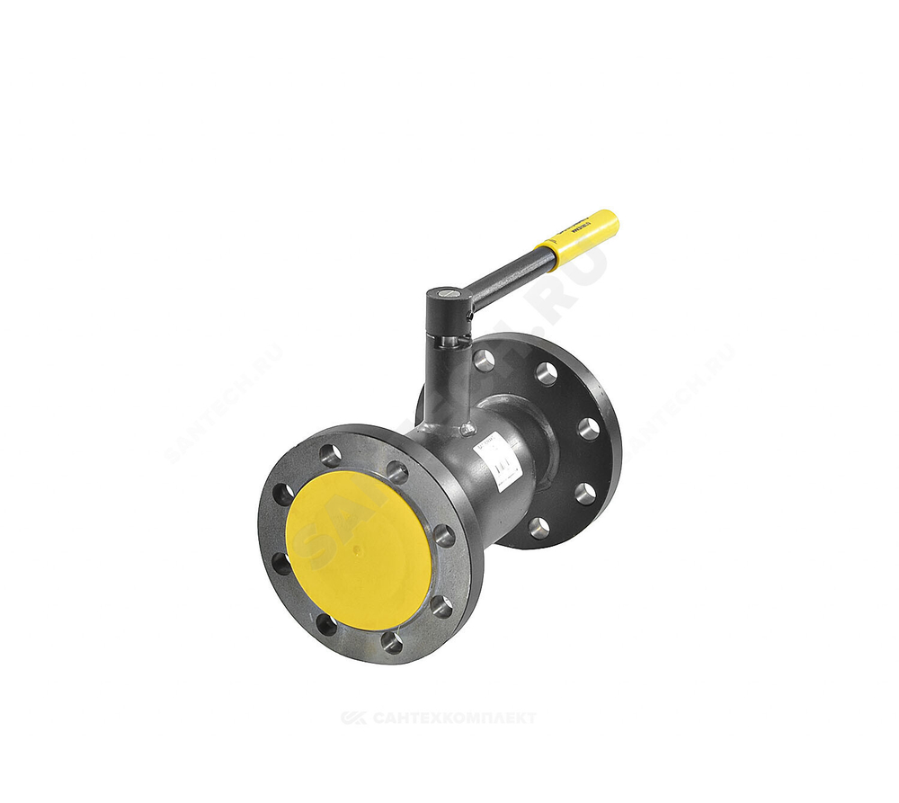 Кран шаровой сталь 09Г2С Ballomax КШТ 60.103 Ду 65 Ру25 фл L=270мм BROEN КШТ 60.103.065.А.25