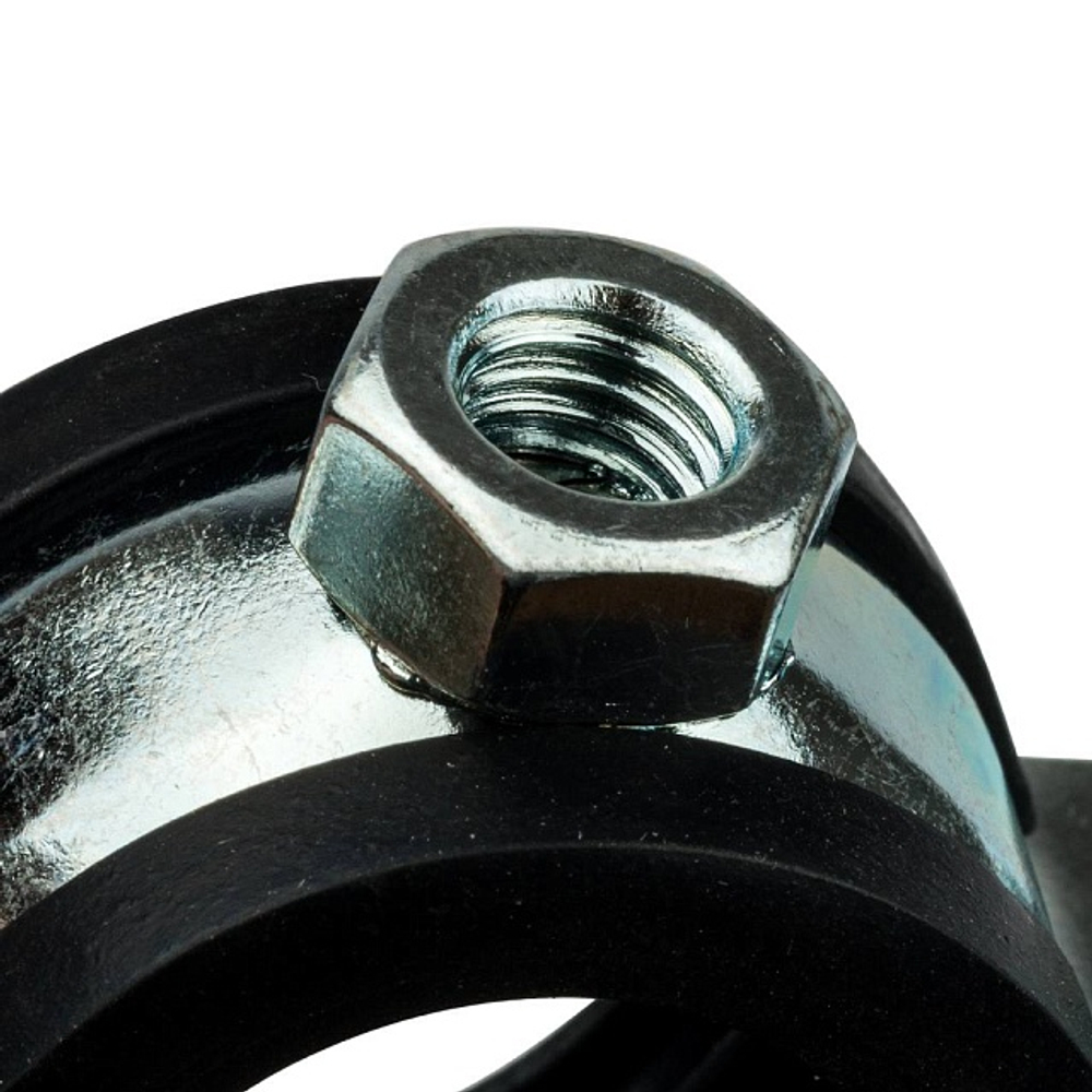 Хомут для труб двухвинтовой STOUT - 3/4" (25-29 мм, с гайкой)