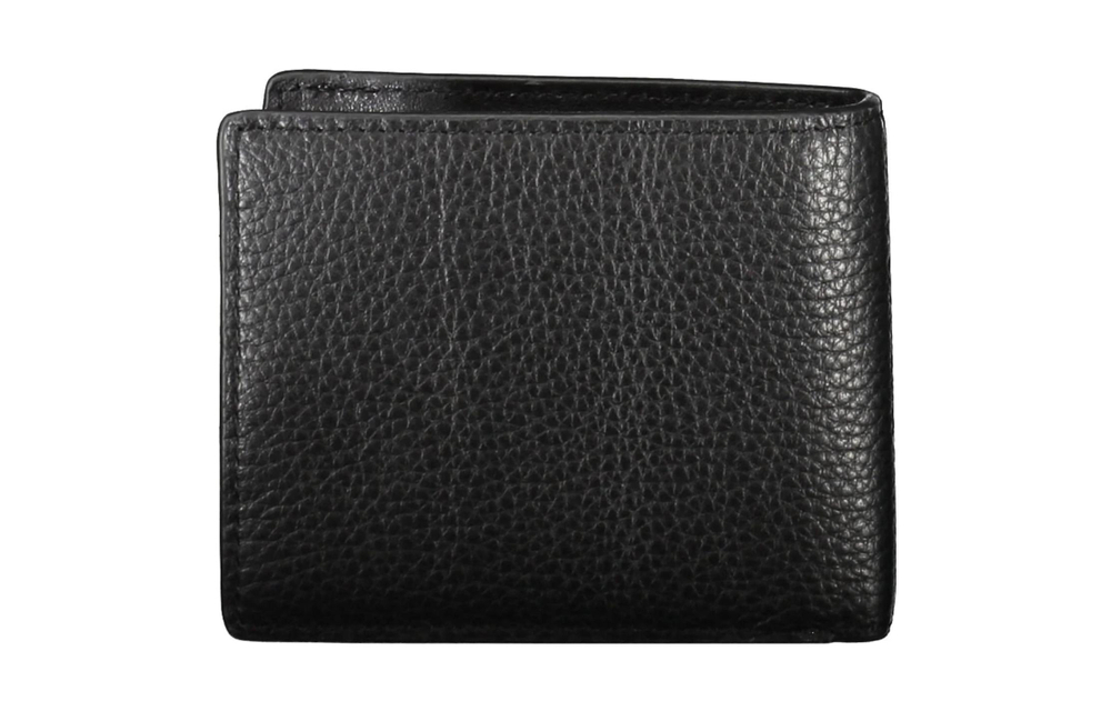 Tommy Hilfiger Cow Leather Wallet Regular Men"s Black