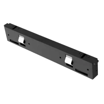 Соединитель прямой трековый однофазный 506107 черный Linea Lightstar