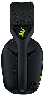 Беспроводная компьютерная гарнитура Logitech G G435, черный/неоновый желтый
