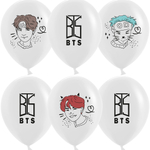 Воздушный шар BTS K-POP латекс