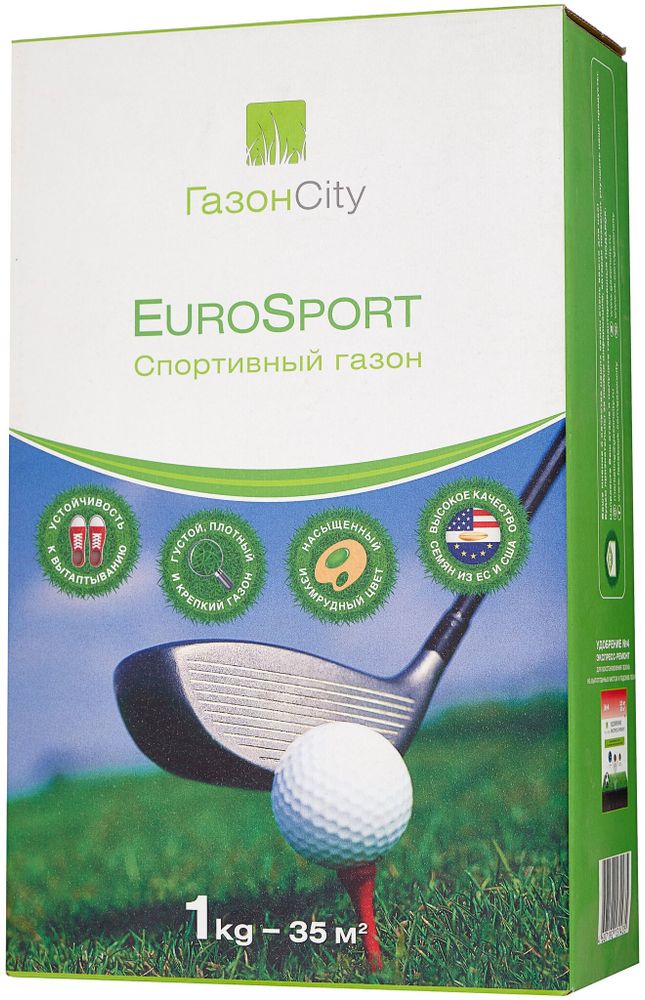 СЕМЕНА ГАЗОННОЙ ТРАВЫ EUROSPORT 1 КГ СЕМЕНА ГАЗОННОЙ ТРАВЫ EUROSPORT 1 КГ