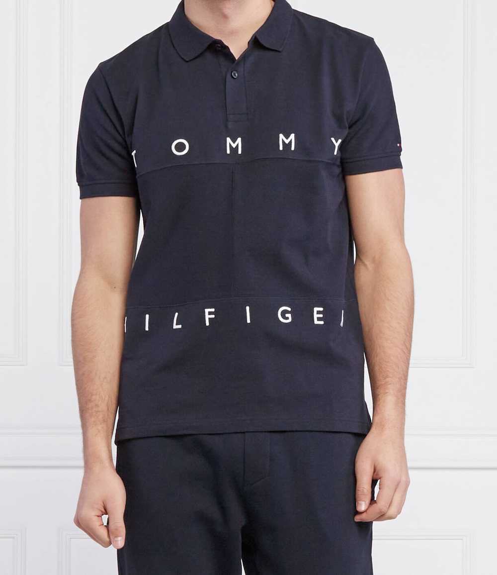 поло Tommy Hilfiger - темно-синий(MW0MW22059)