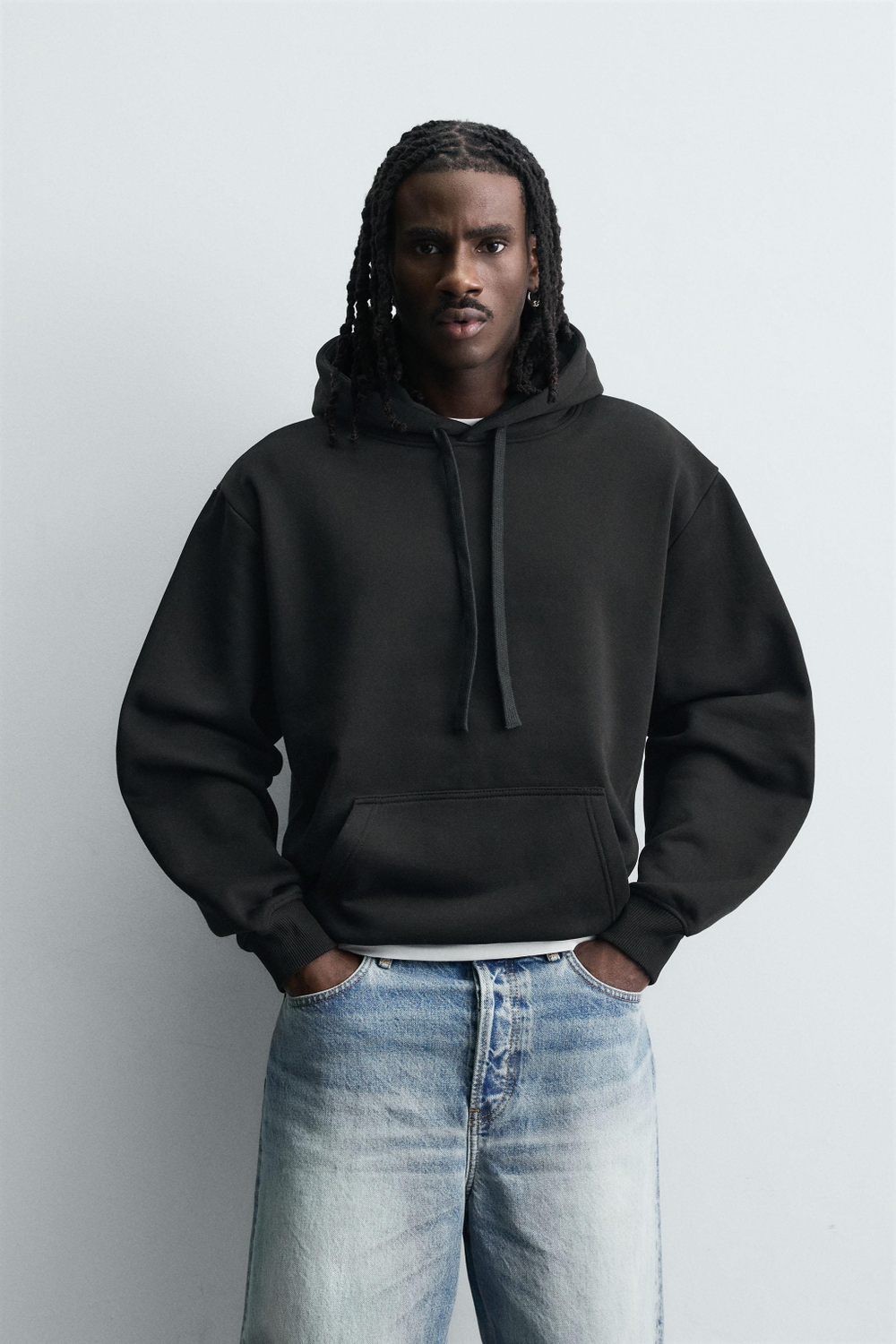 БАЗОВОЕ ХУДИ HEAVYWEIGHT — ZARA