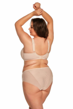 Бюстгальтер Sonia с чашками +size на тонком поролоне (Размер: 100F) (Цвет: телесный)