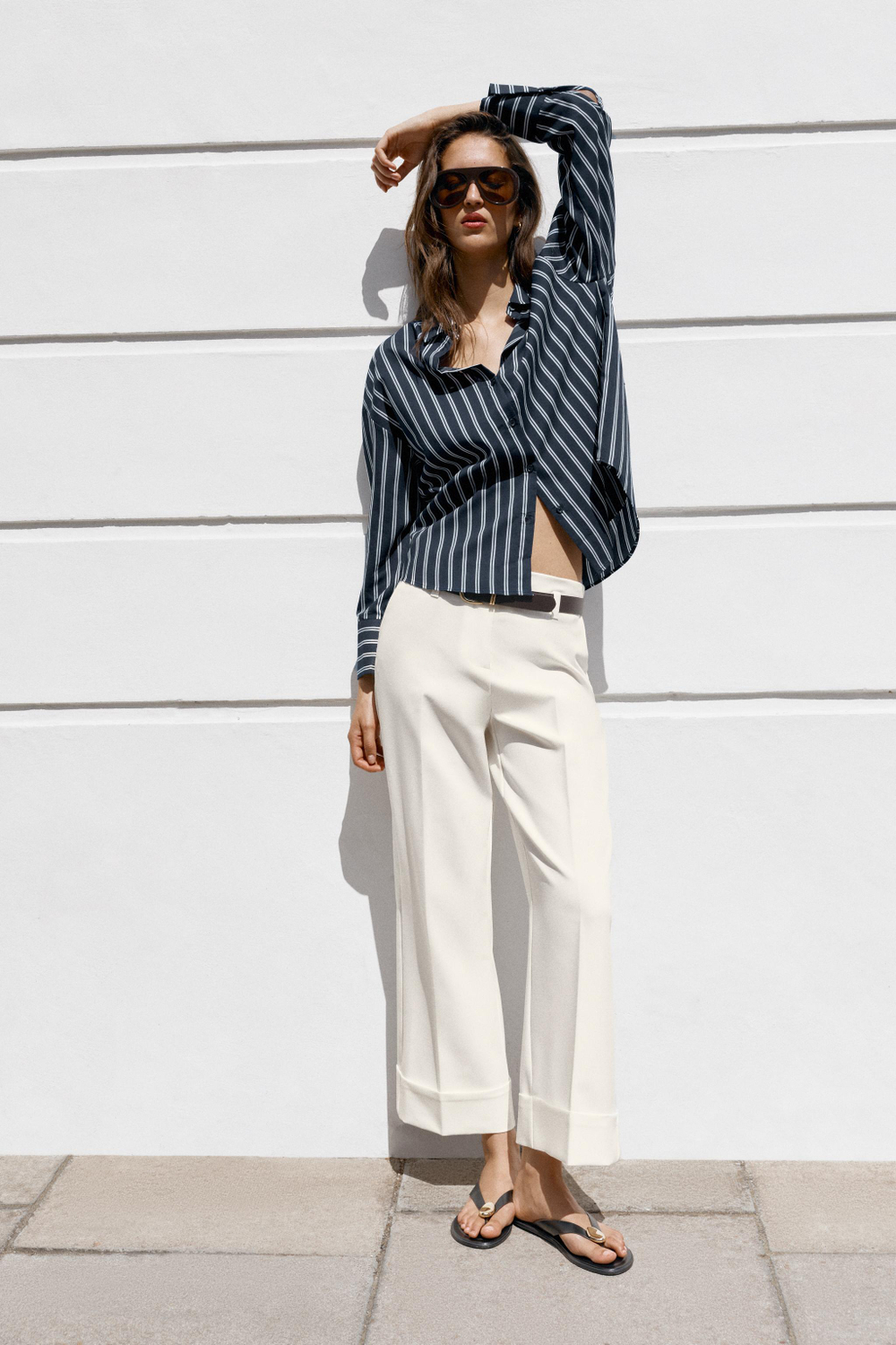 РУБАШКА В ПОЛОСКУ — ZARA
