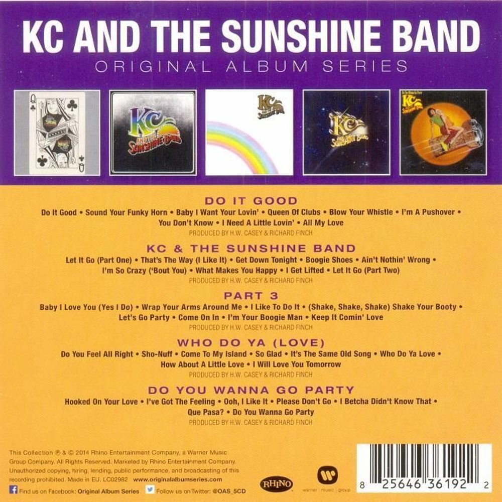KC & The Sunshine Band / Original Album Series (5CD)