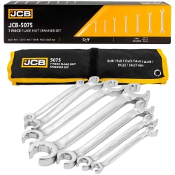 Набор ключей разрезных 7пр. JCB JCB-5075