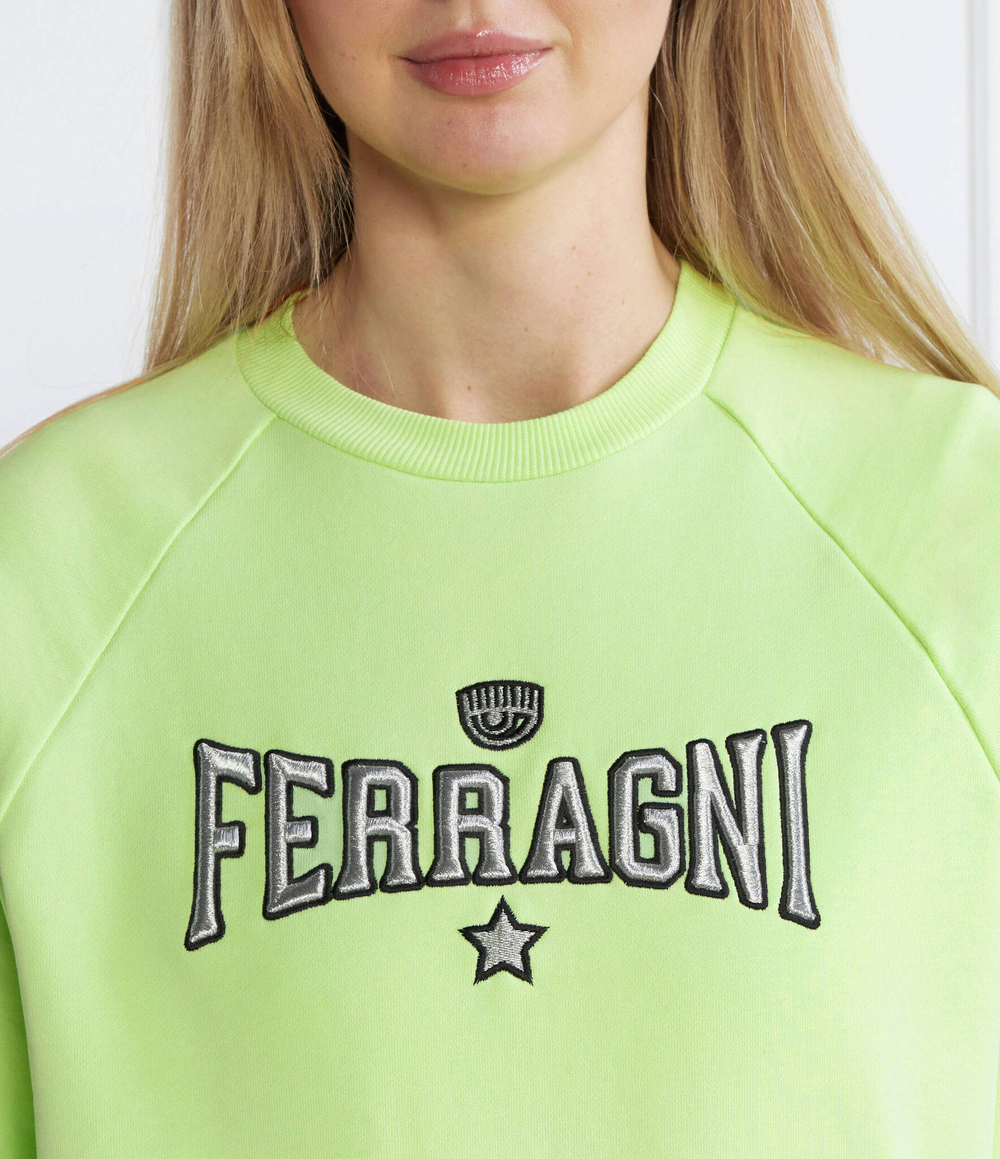 Худи Chiara Ferragni - лимонный(76CBIC01CFK02)