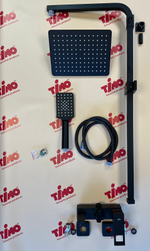 Timo SX-7130/03 Briana Душевая система для ванны 188х260/80х108 мм, 1/3 режима black