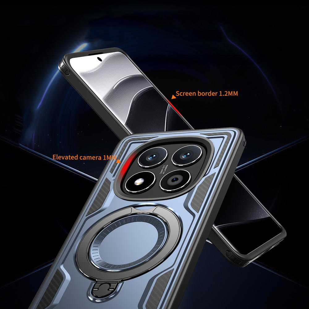 Чехол Magneto Case с кольцом для Xiaomi Redmi Note 14 Pro+