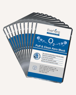 Маска для глубокого очищения кожи O2 Puff & Clean Aero Mask (Ю. Корея)