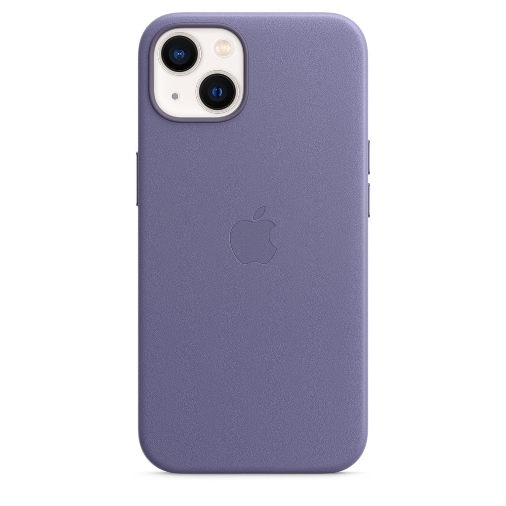 Кожаный чехол с поддержкой MagSafe Apple Leather Case для iPhone 13
