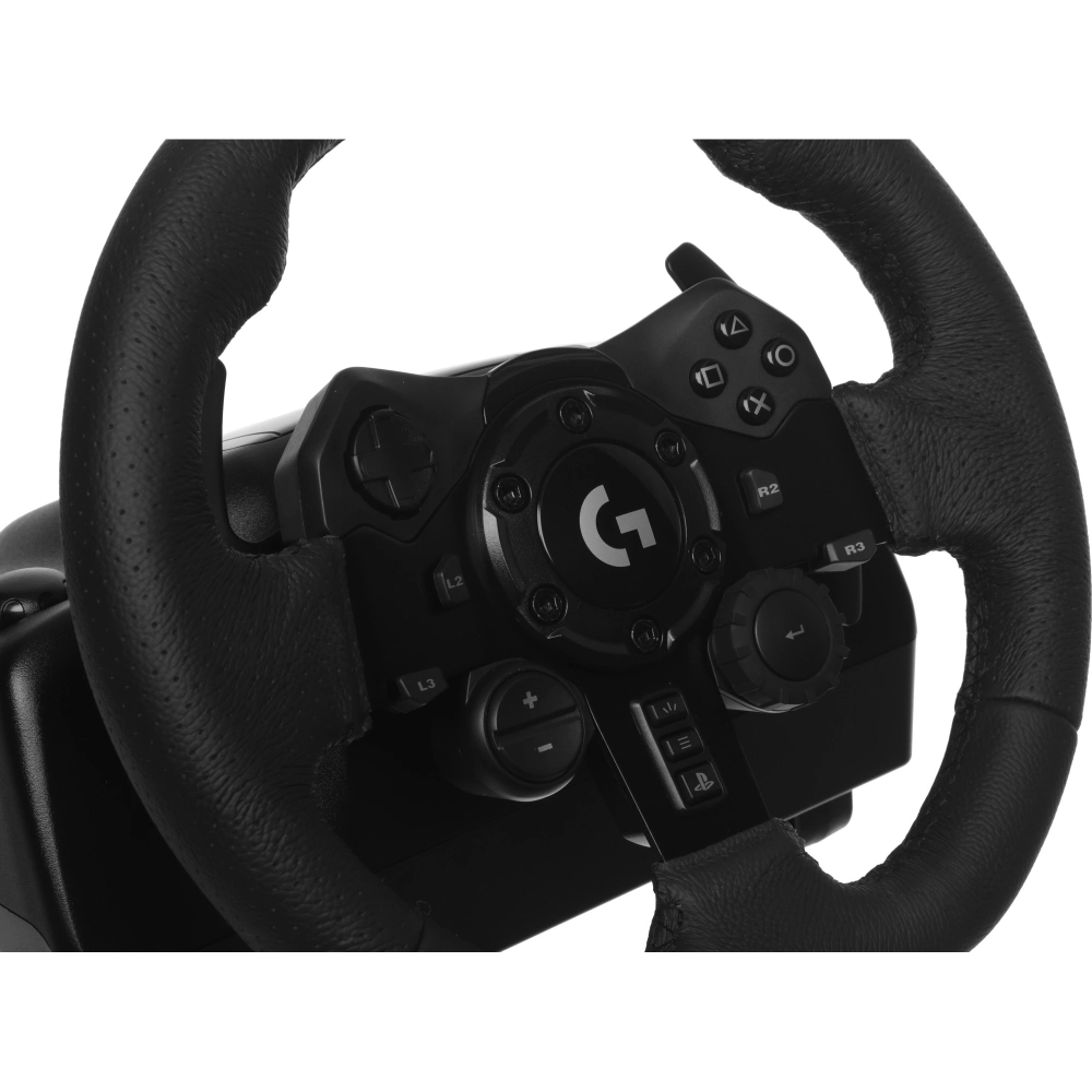 Руль Logitech G923 10кноп. (с педалями) черный (941-000165)