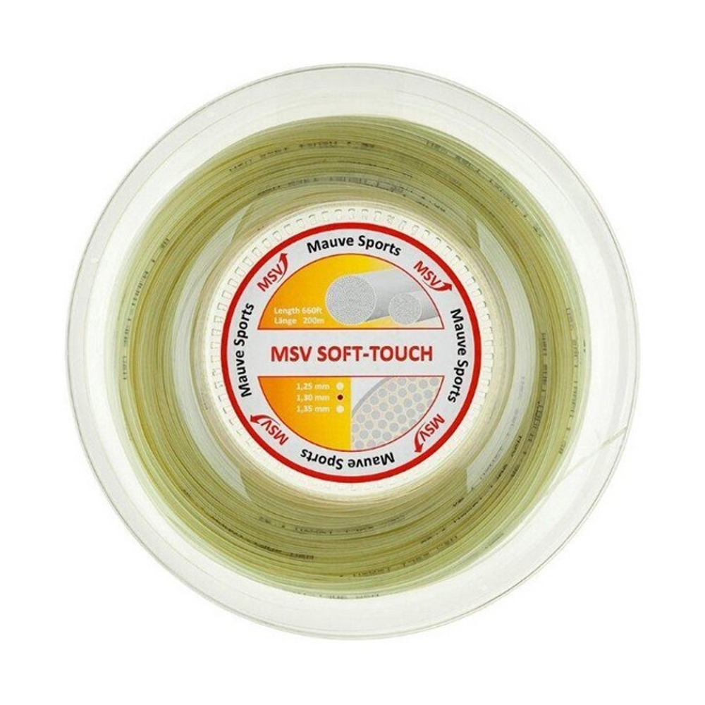 Теннисная струна MSV Soft Touch, 1,35, 200м (натуральный)
