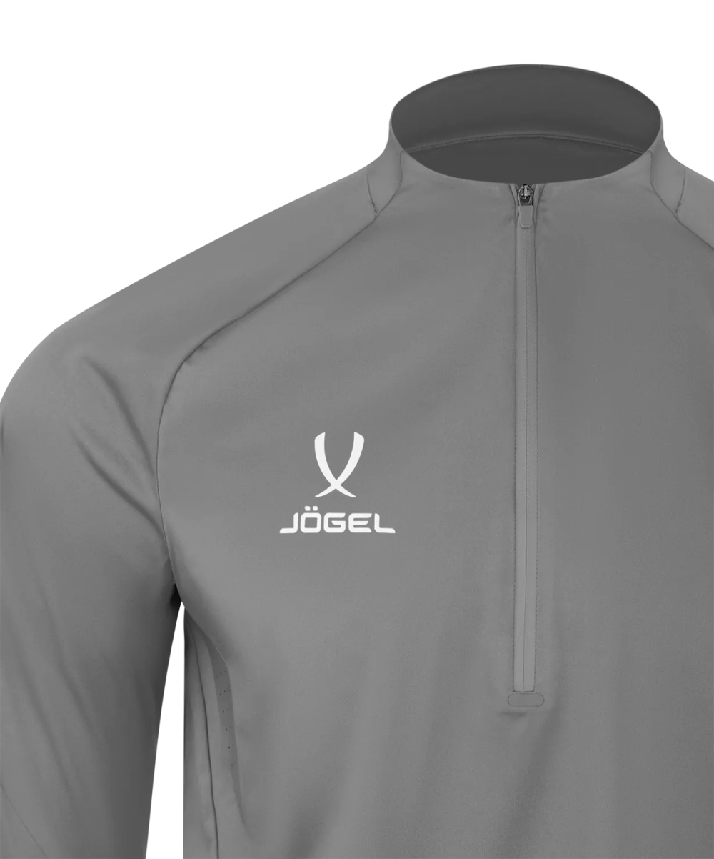 Джемпер ветрозащитный JÖGEL PREMIER PerFormPROOF 1/4 Zip Wind Top, серый