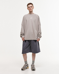 Raglan Sweatshirt LOGO Drizzle