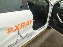 Автоковрики для Lada X-Ray. БЕЗ ящика под пассажирским сиденьем