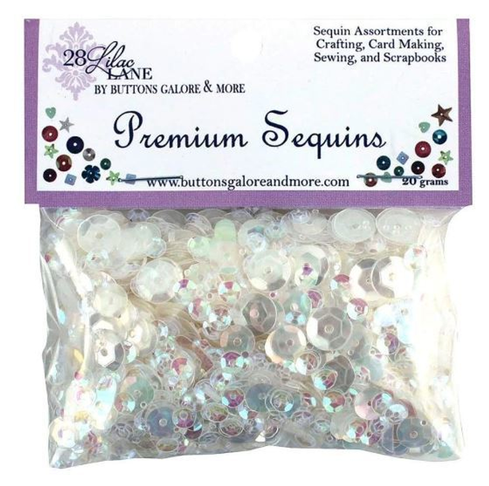 Пайетки 28 Lilac Lane Premium Sequins 20g, в ассортименте