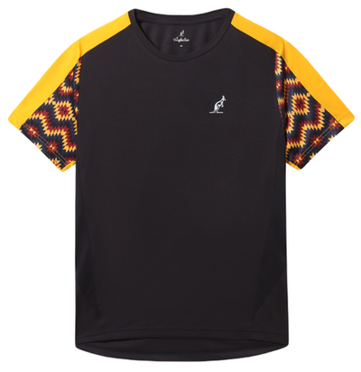 Мужская теннисная футболка Australian T-Shirt Ethnic Ace - blue navy