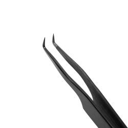 Пинцет с лазерной заточкой Г 5 мм Grace Elegante Black Lovely