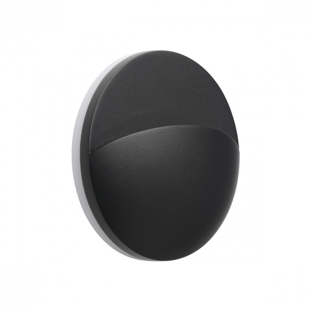 Уличный настенный светодиодный светильник Novotech 359533 STREET NT25 000 черный IP54 LED 10W 100-240V 3000К HALO