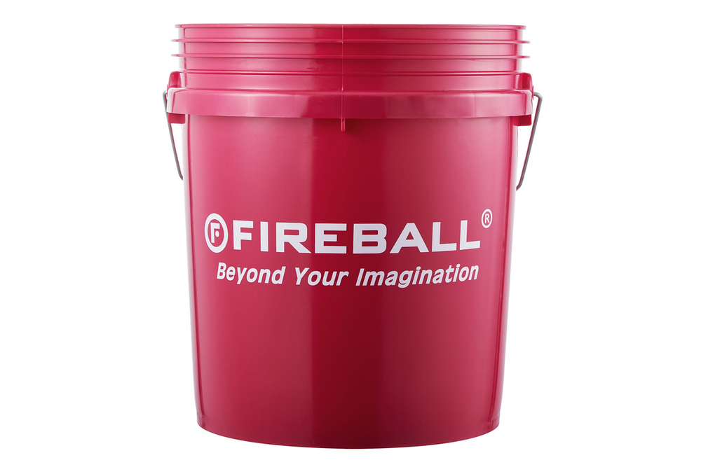FIREBALL Ведро для мойки автомобиля (красное) 18л