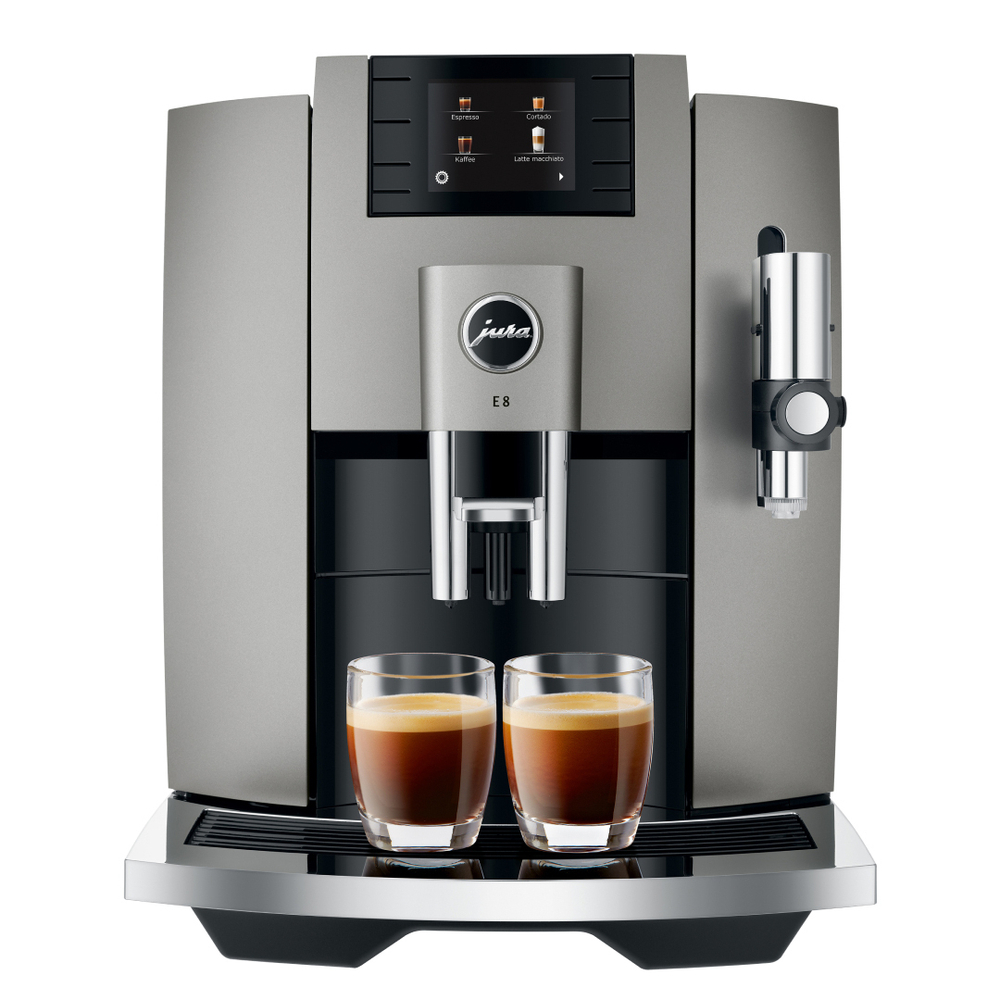 Кофемашина Jura E8 Dark Inox