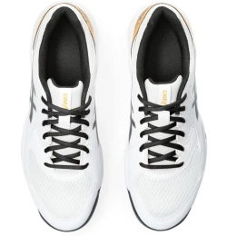 Мужские кроссовки для Падел Asics Gel-Dedicate 8 Padel - white/orange pop