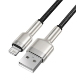 Usb Кабель-зарядка Lightning Baseus Cafule 2.4A 25см (CALJK-01) черный