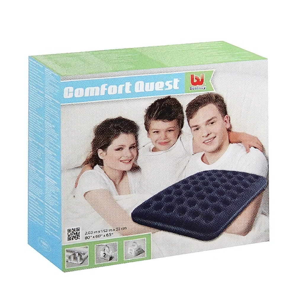 Матрас надувной Air Mattress King, 203*183*22 см,Bestway (67004)