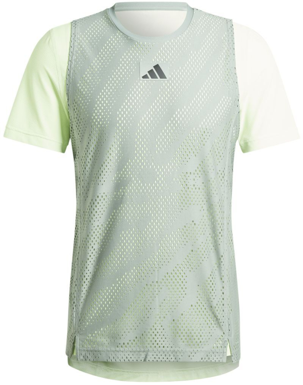 Мужская теннисная футболка Adidas Tennis T-Shirt Pro Layering - Мятный