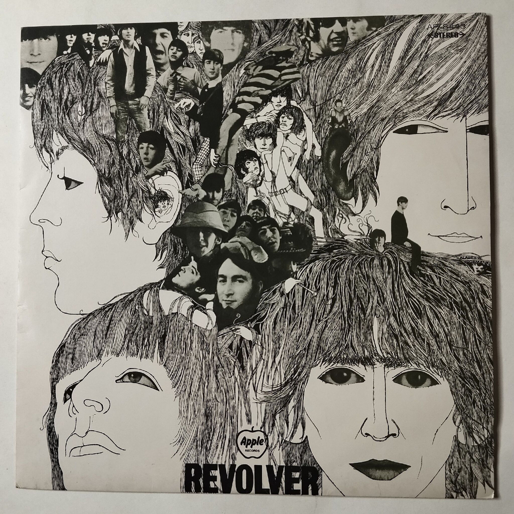 Винтажная виниловая пластинка LP The Beatles Revolver (Japan 1969) (No Obi) Eleanor Rigby