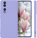 Мягкий Soft Touch чехол из силикона для HONOR 90 (не PRO!) с бархатной подкладкой