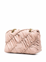 MINI LOVE BAG PUFF RUFFLE – dusty pink