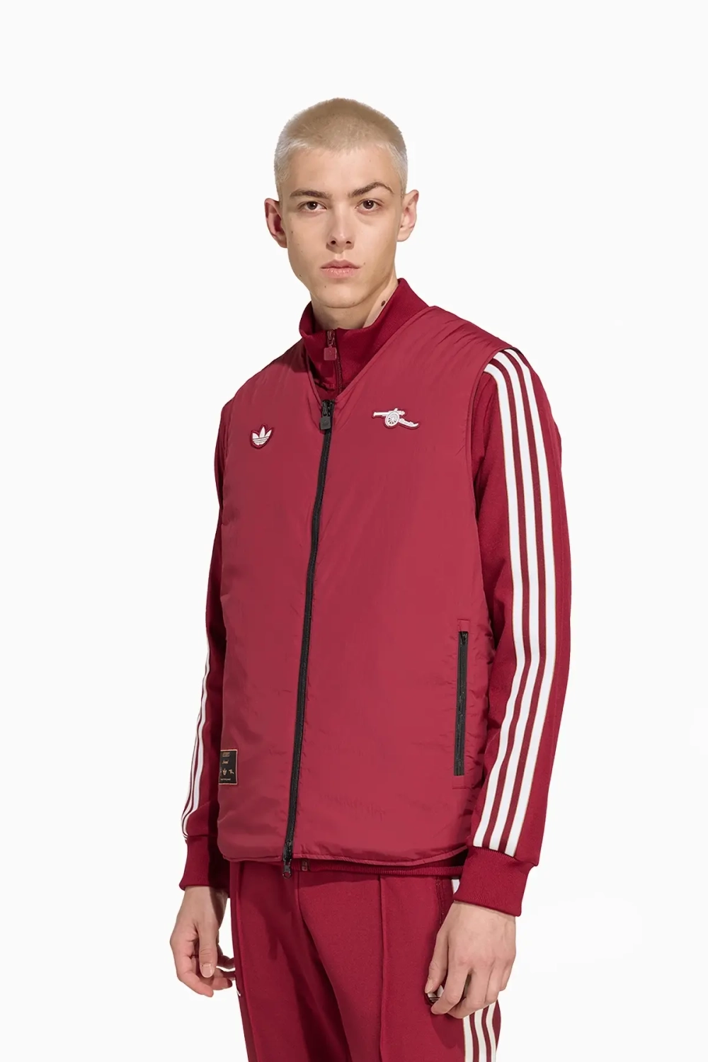 Жилет adidas Arsenal FC 25/26 Terrace Icons - красный