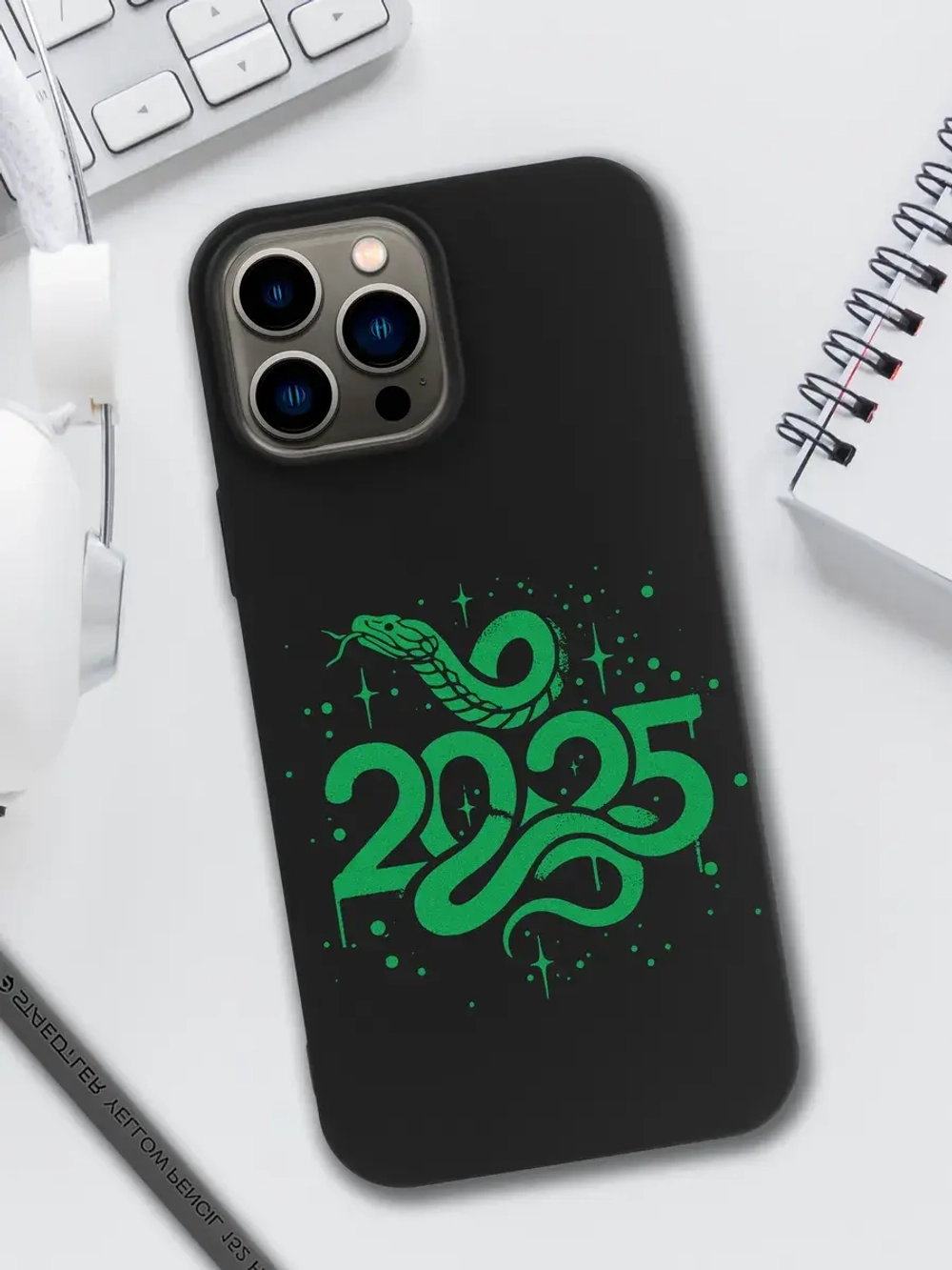 Чехол на iPhone 14 Pro Max новогодний