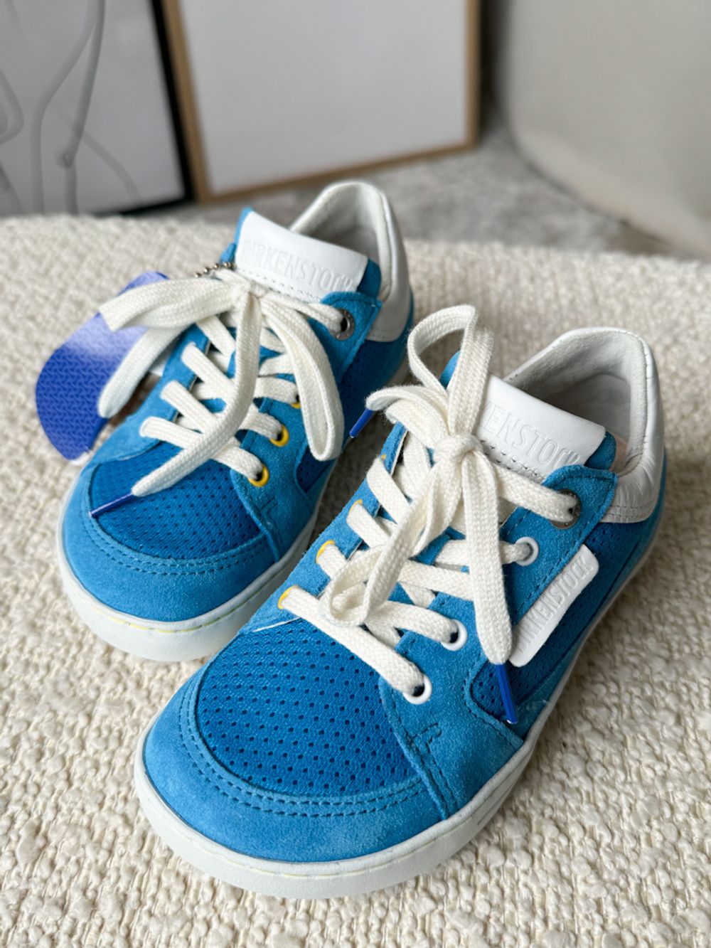 Новые замшевые кеды Birkenstock, 29