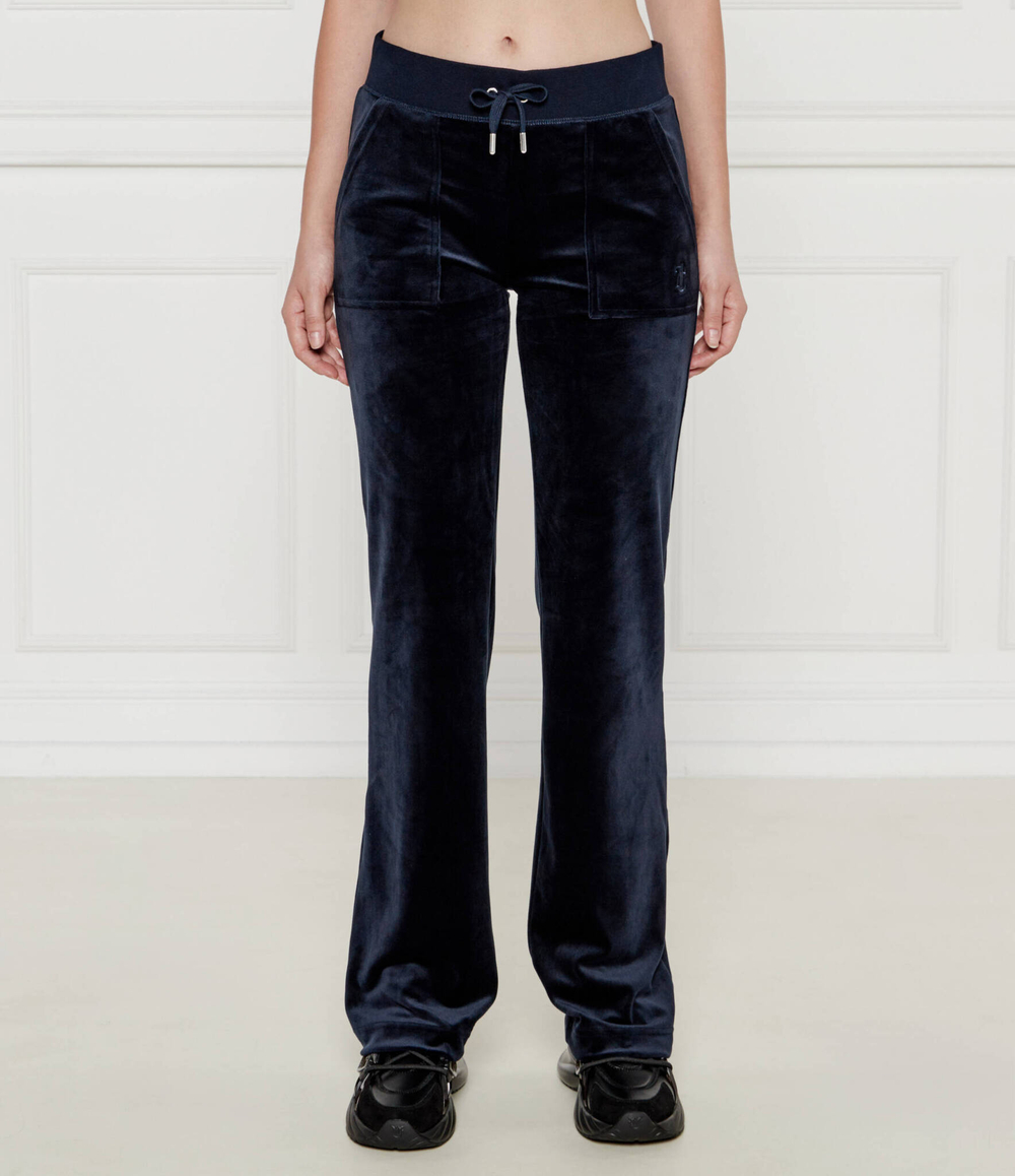 спортивные штаны del ray Juicy Couture - темно-синий(JCAP180)
