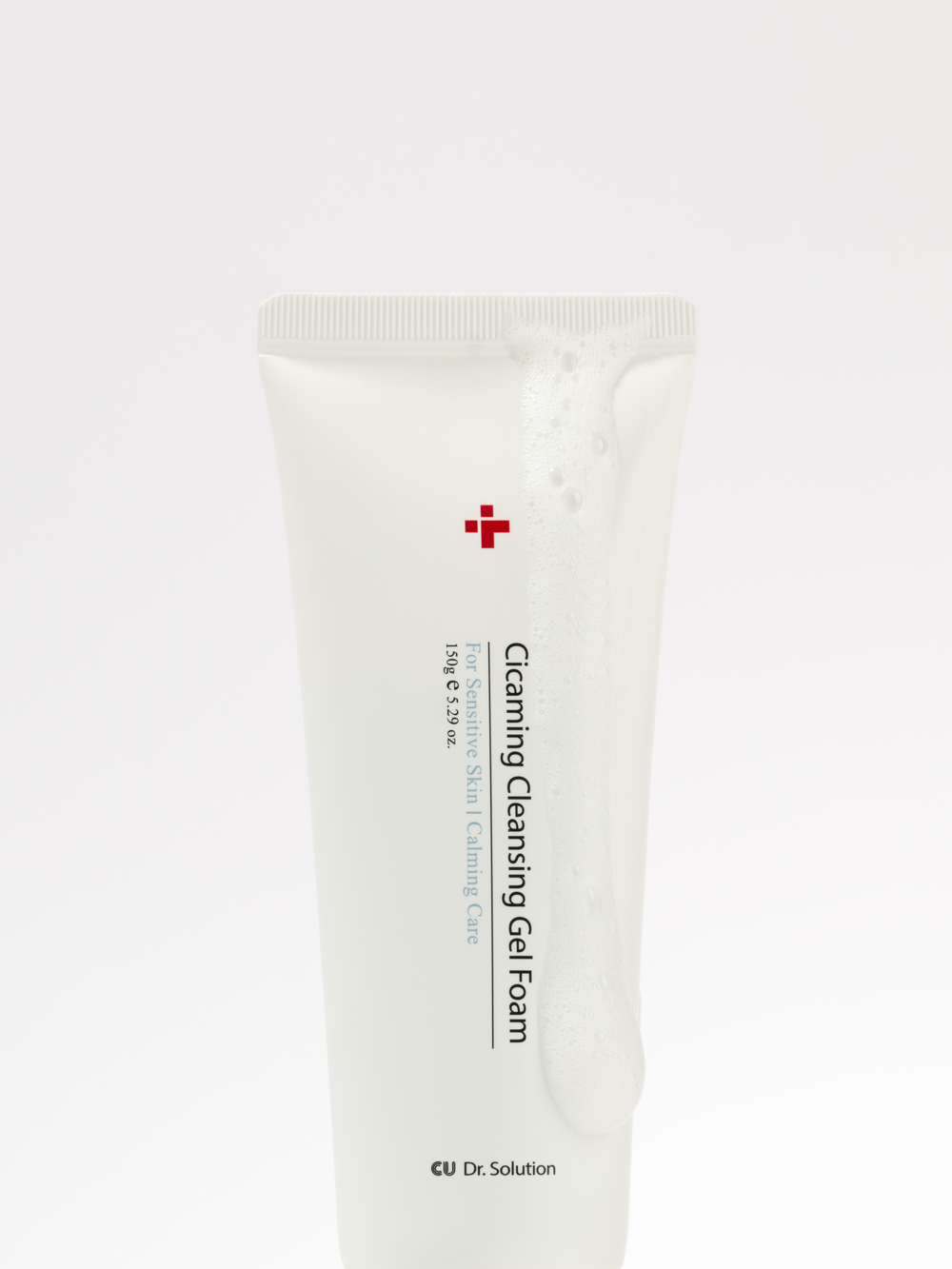 Очищающая Гель-Пенка с Центеллой для Чувствительной Кожи CU DR. SOLUTION Cicaming Cleanser Gel Foam