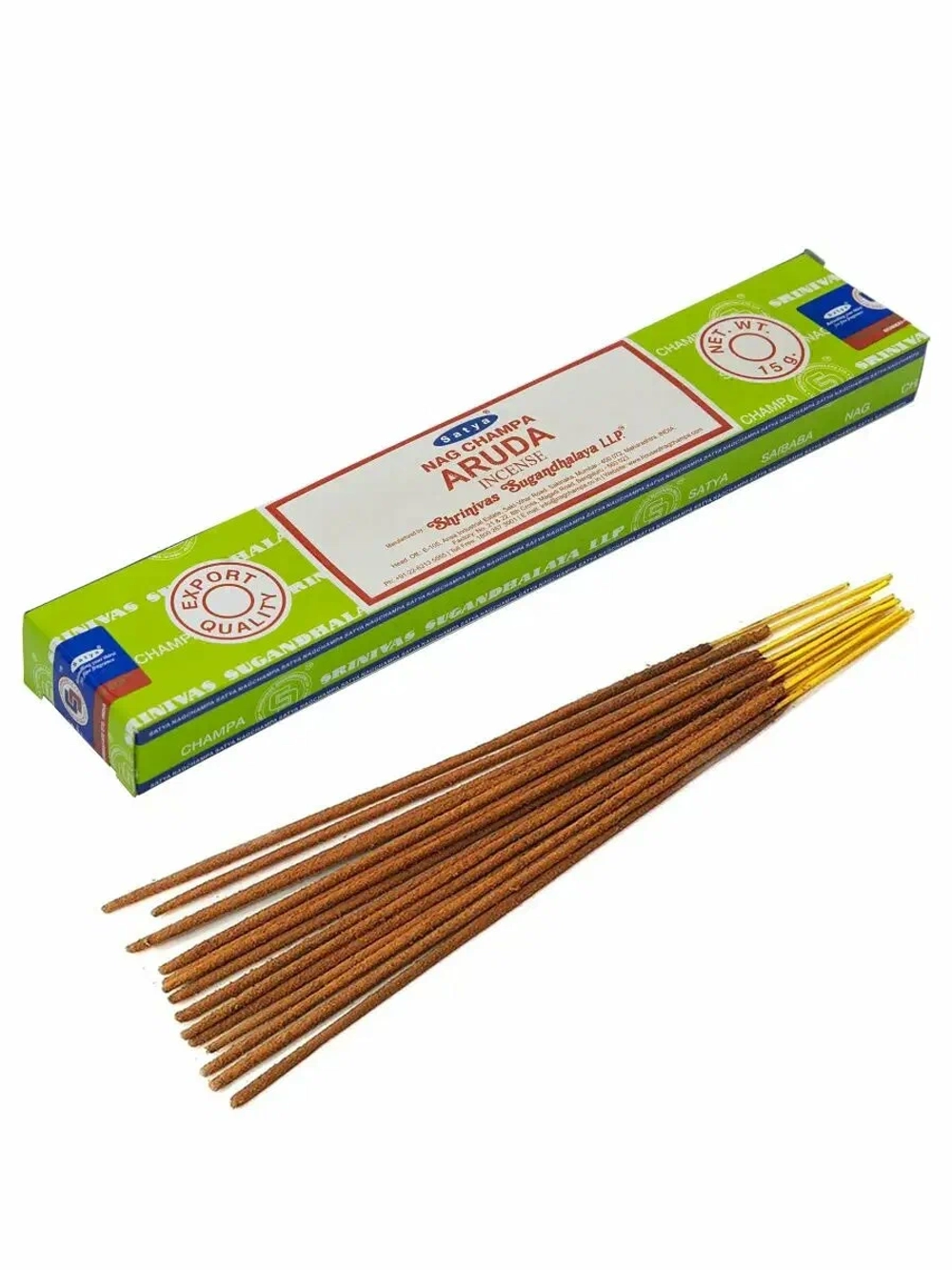 Благовония Аруда и Наг Чампа (Nag Champa, Aruda), 15 г
