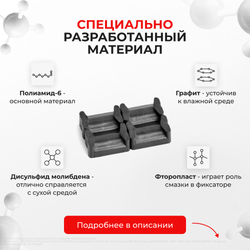 Ремкомплект ограничителей дверей Dodge	ATTITUDE (I)	MC  (2 двери, тип 20) 2006-2011