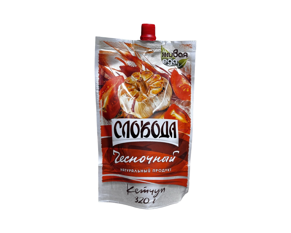 Кетчуп Слобода 320г Чесночный