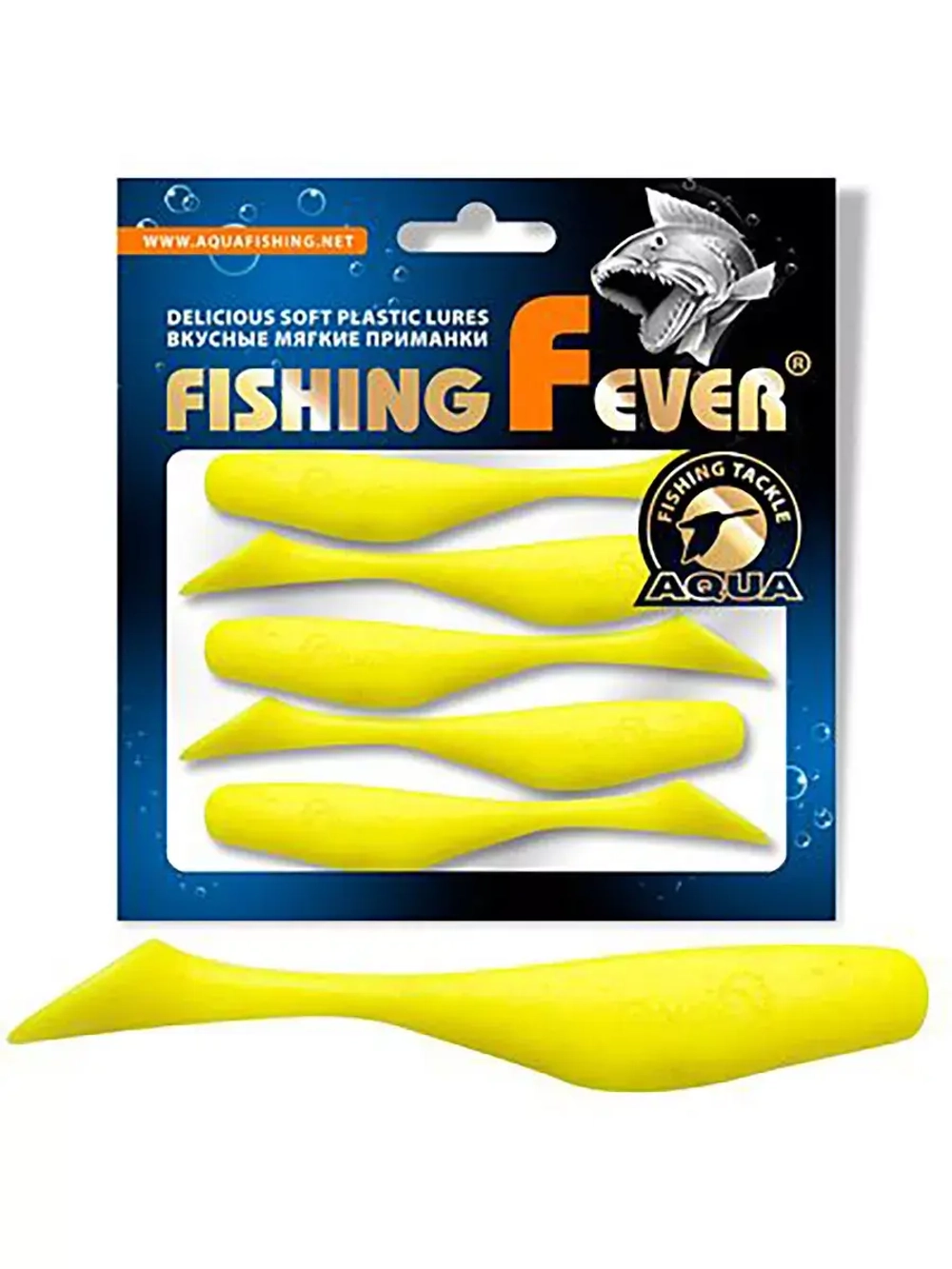 Мягкая приманка риппер FishingFever 8,0cm,5,8g,2 уп. по 5 шт