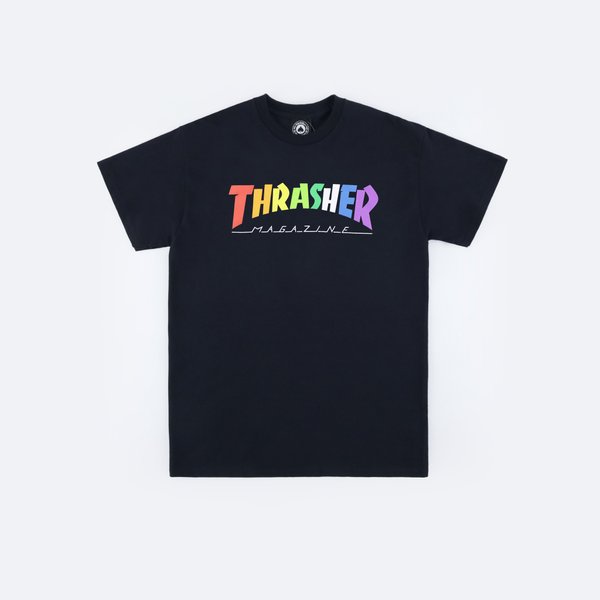 Футболка Thrasher Rainbow Mag (black) артикул: - купить в магазине Дайс